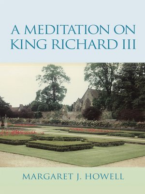 cover image of A Meditation on King Richard Iii